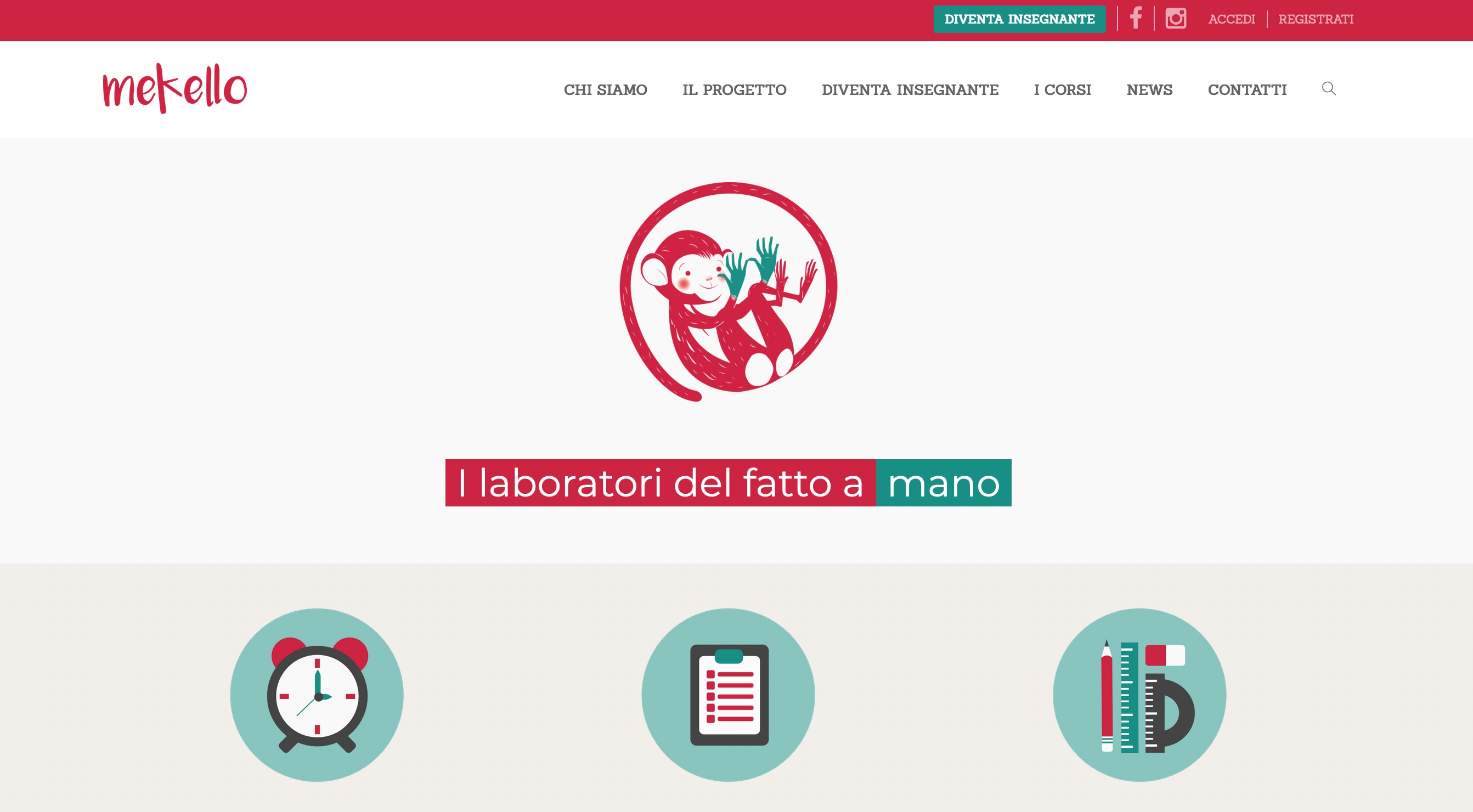 Screenshot of website mekello.com